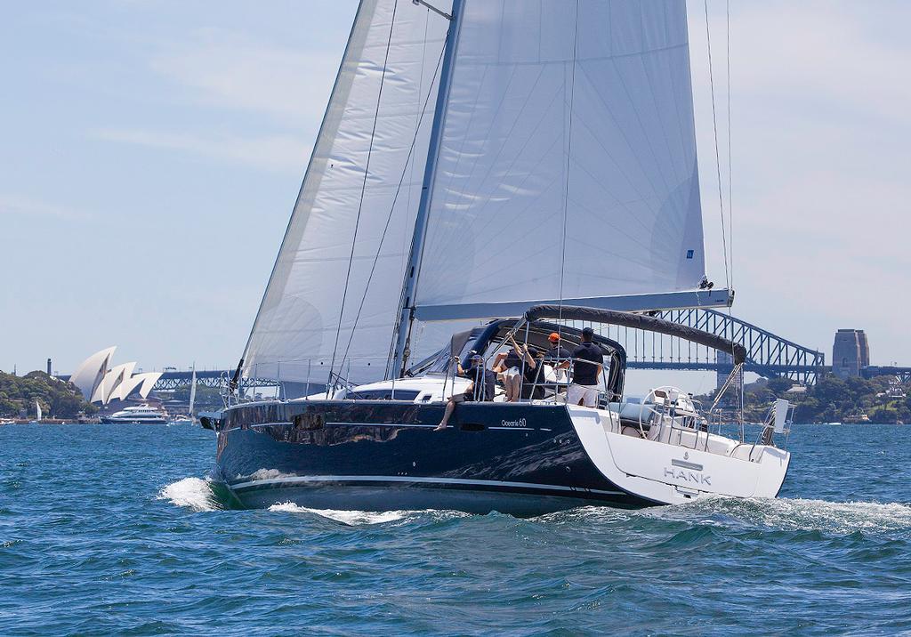 Hank was the largest Beneteau out for the regatta. - 25th Beneteau Cup photo copyright  John Curnow taken at  and featuring the  class