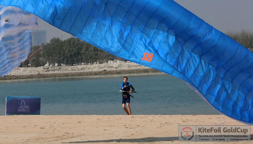 Light wind challenge - IKA KiteFoil GoldCup photo copyright Shah Jahan taken at  and featuring the  class