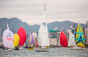 Kellett Island - Around the Island Race – 27 Nov 2016 photo copyright RHKYC / Isaac Lawrence taken at  and featuring the  class