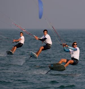 2016 IKA KiteFoil GoldCup, Qatar - Day 2 photo copyright Shah Jahan taken at  and featuring the  class