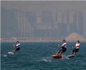Day 4 - IKA KiteFoil Gold Cup Qatar photo copyright Shah Jahan taken at  and featuring the  class