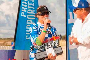 Fastest Female Steph Bridge podium - Red Bull Lighthouse to Leighton Race photo copyright Janine Pittaway taken at  and featuring the  class
