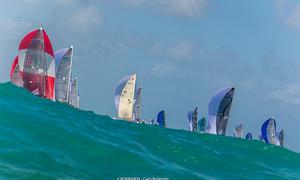 2016 Melges 24 World Championship - Miami - Day 2 photo copyright Bombarda Racing - Carlo Borlenghi taken at  and featuring the  class