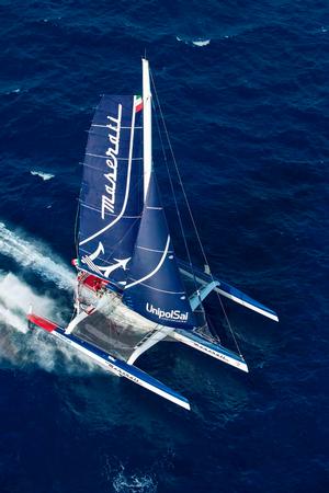 Maserati Multi70 now 1,000 miles off Grenada - RORC Transatlantic Race photo copyright  Tiziano Canu taken at  and featuring the  class