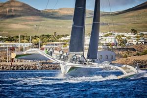 Phaedo3 at the start – RORC Transatlantic Race photo copyright RORC / James Mitchell taken at  and featuring the  class