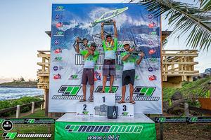 Pro Men's Podium - NoveNove Maui Aloha Classic - Final day photo copyright Si Crowther / AWT http://americanwindsurfingtour.com/ taken at  and featuring the  class