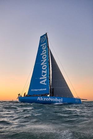 Team AkzoNobel - Volvo Ocean Race 2017-18 photo copyright Thierry Martinez / team AkzoNobel / AkzoNobel taken at  and featuring the  class
