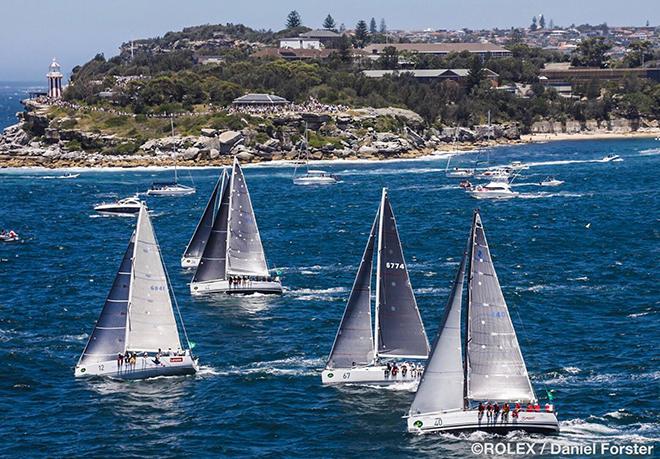2016 Rolex Sydney Hobart Yacht Race - Day 1 ©  Rolex/Daniel Forster http://www.regattanews.com