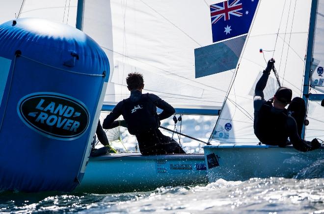 470 Men - Sailing World Cup Melbourne © Pedro Martinez / Sailing Energy / World Sailing
