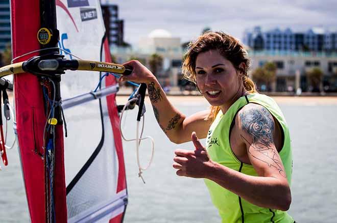 Zofia Noceti-Klepacka  - 2016 Sailing World Cup Melbourne © Pedro Martinez / Sailing Energy / World Sailing