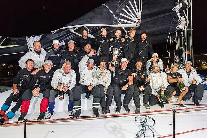 Delighted crew - Rolex Sydney Hobart Yacht Race © Andrea Francolini