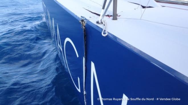 Vendée Globe – French skipper in serious difficulty © Thomas Ruyant / Le Souffle du Nord/ Vendée Globe