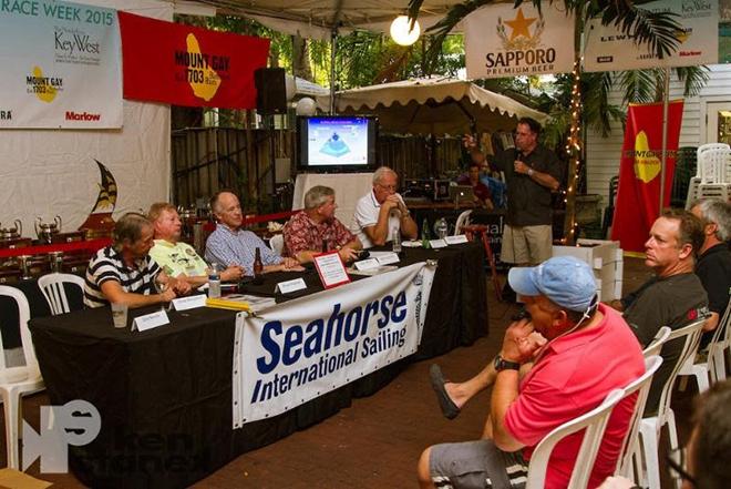 Post-race seminars at the Waterfront Brewery add education and expert panel discussions to the event. © Ken Staneck