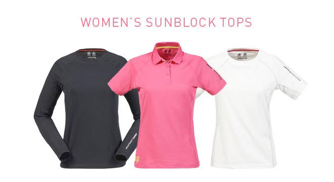 Women's Sunblock Tops © Musto Australia