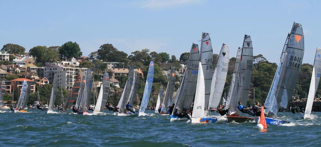 A big fleet is expected for the Championships which will be sailed on Sydney's Upper Harbour for the first time. - Thurlow Fisher Lawyers 54th Cherub Australian Championships 2016-17 © Rolf Lunsmann