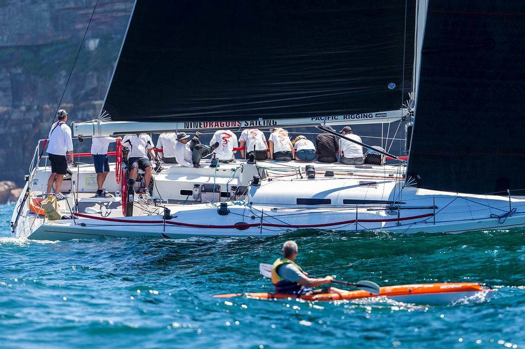 Might is Right with Nine Dragons - second in IRC2 - CYCA Trophy Passage Series photo copyright Andrea Francolini taken at  and featuring the  class