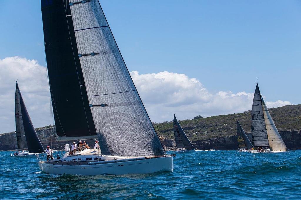 Part of the fleet for Race Two. - CYCA Trophy Passage Series © Andrea Francolini