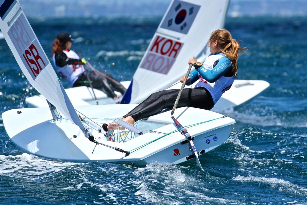 Womens Laser Radial - Aon Youth Worlds 2016, Torbay, Auckland, New Zealand photo copyright Richard Gladwell www.photosport.co.nz taken at  and featuring the  class