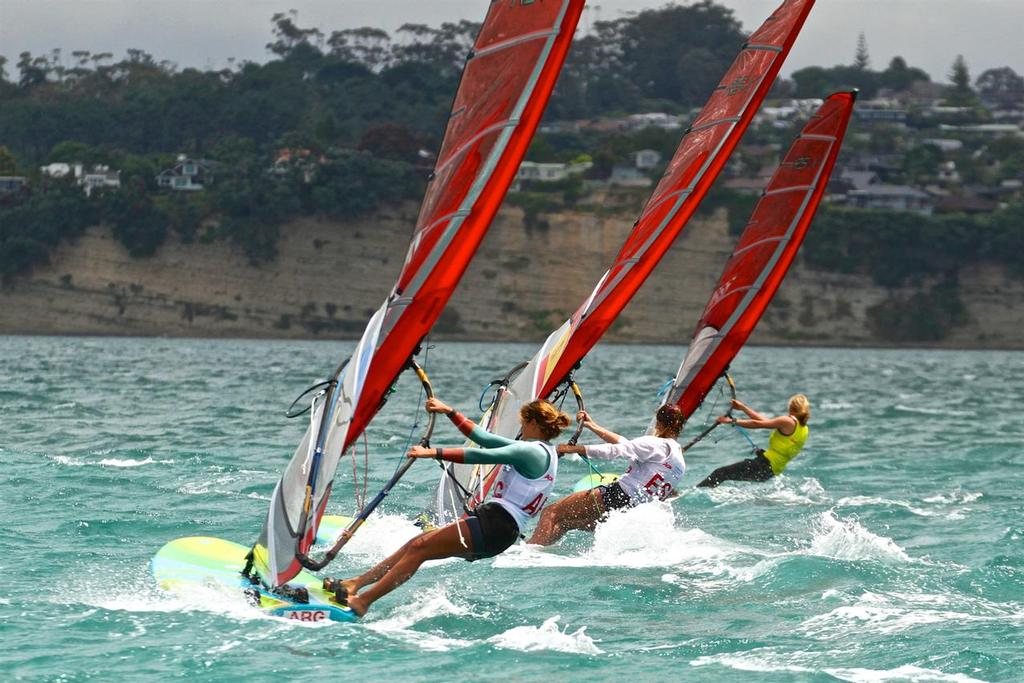 - Aon Youth Worlds 2016, Torbay, Auckland, New Zealand, Day 4, December 19, 2016 photo copyright Richard Gladwell www.photosport.co.nz taken at  and featuring the  class