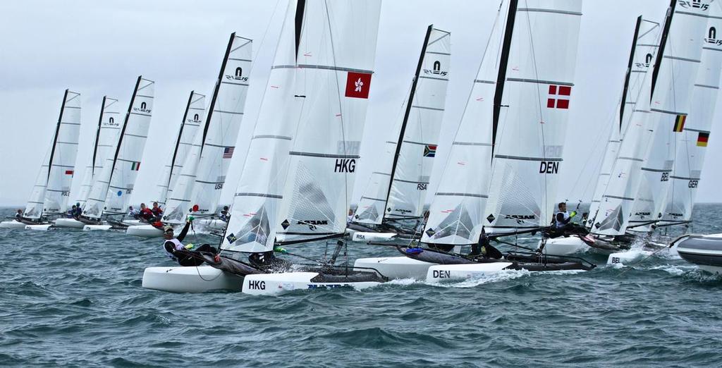 - Aon Youth Worlds 2016, Torbay, Auckland, New Zealand, Day 4, December 19, 2016 photo copyright Richard Gladwell www.photosport.co.nz taken at  and featuring the  class