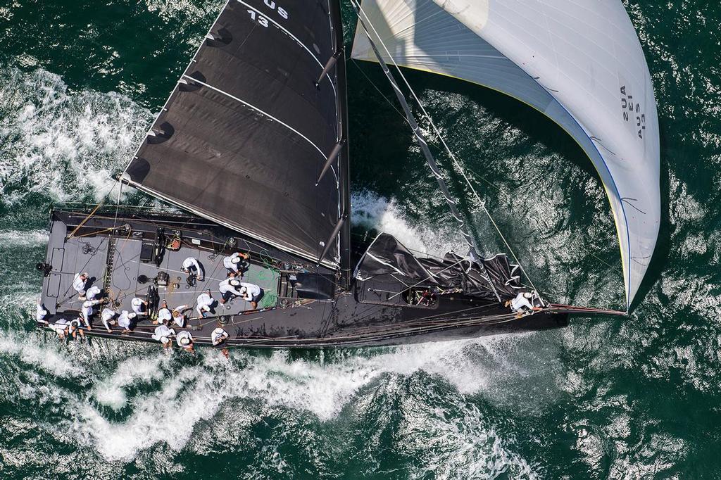 All action for Rupert Henry's, Chinese Whisper. - SOLAS Big Boat Challenge © Andrea Francolini