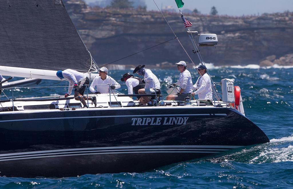 Triple Lindy photo copyright Crosbie Lorimer http://www.crosbielorimer.com taken at  and featuring the  class