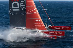 Jules Verne Trophy - IDEC Sport maxi-trimaran photo copyright IDEC Sport taken at  and featuring the  class