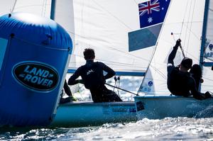 470 Men - Sailing World Cup Melbourne photo copyright Pedro Martinez / Sailing Energy / World Sailing taken at  and featuring the  class