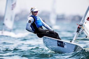 Anne Marie Rindom - 2016 Sailing World Cup Final - Melbourne photo copyright Pedro Martinez / Sailing Energy / World Sailing taken at  and featuring the  class