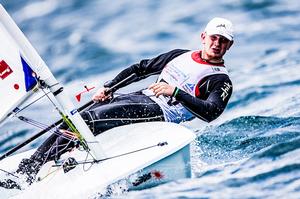 Laser Radial - Patrick Doepping - 2016 Aon Youth Sailing World Championships photo copyright Pedro Martinez / Sailing Energy / World Sailing taken at  and featuring the  class