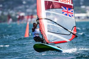 Emma Wilson - RS:X Girls - 2016 Aon Youth Sailing World Championships photo copyright Pedro Martinez / Sailing Energy / World Sailing taken at  and featuring the  class