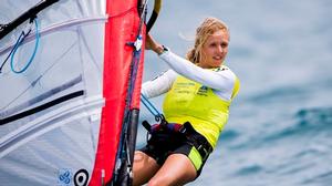 Great Britain takes the RS:X title - Aon Youth Sailing World Championships photo copyright Pedro Martinez / Sailing Energy / World Sailing taken at  and featuring the  class