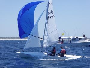 Day 3 – Jerwoods finish - Gemmill Homes Flying 15 Australian Championship photo copyright Jonny Fullerton taken at  and featuring the  class