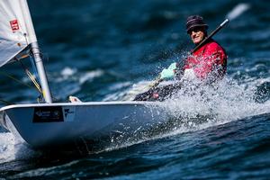 Laser class – Gavin Dagley (AUS) - Sailing World Cup Melbourne photo copyright Pedro Martinez / Sailing Energy / World Sailing taken at  and featuring the  class