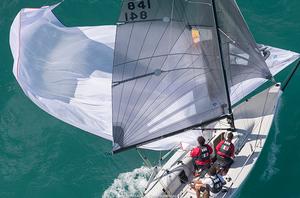 2016 Melges 24 World Championship - Miami - Day 5 photo copyright Bombarda Racing - Carlo Borlenghi taken at  and featuring the  class