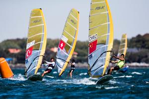 RSX Men - Sailing World Cup Melbourne photo copyright Pedro Martinez / Sailing Energy / World Sailing taken at  and featuring the  class