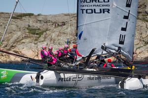 Second World Match Racing Tour Card 2017 goes to Sally Barkow photo copyright WMRT taken at  and featuring the  class