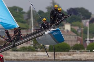 World Match Racing Tour card to Frenchman Yann Guichard photo copyright WMRT taken at  and featuring the  class