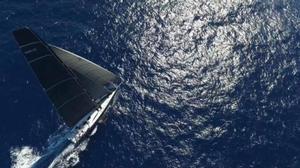 On board cameraman, Koja Frase captured this amazing shot of Leopard with a drone during RORC Transatlantic Race photo copyright Kolja Frase / Leopard3 / RORC taken at  and featuring the  class