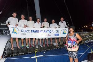 Phaedo3 does it again! A fantastic spice island welcome in Grenada for the team as they complete the 2016 RORC Transatlantic Race photo copyright RORC/Arthur Daniel taken at  and featuring the  class