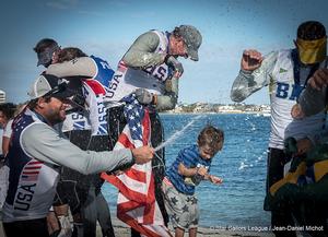 Medals ceremony - 2016 Star Sailors League Finals photo copyright  Jean-Daniel Michot / Star Sailors League taken at  and featuring the  class