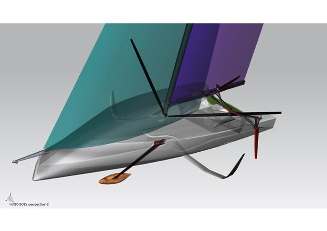 Hugo Boss - The evolution of IMOCA over three generations © Guillaume Verdier