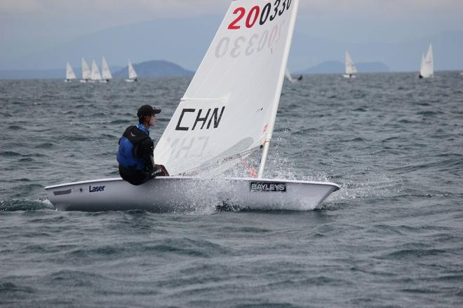China were strongly represented - Bayleys NZ Laser Nationals 2017 - Lake Taupo - January 2016 © NZ Laser Assoc
