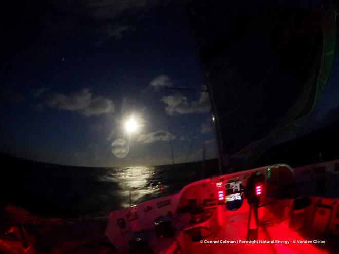 Photo sent from the boat Foresight Natural Energy, on January 13th, 2017  © Conrad Colman / Foresight Energy / Vendée Globe