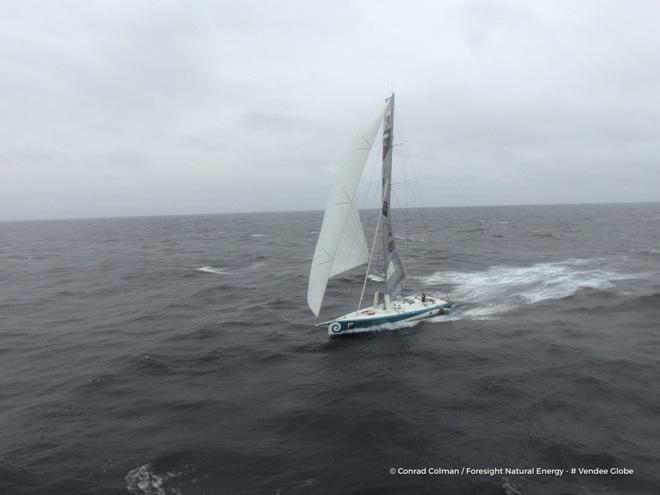 Day 68 – Conrad Colman – Foresight Energy – Vendée Globe © Conrad Colman / Foresight Energy / Vendée Globe