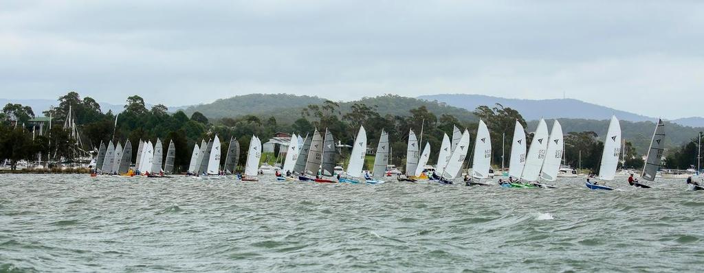 Record size fleet of 50 boats participated in 33rd Impulse Australian Championships - 33rd Impulse Australian Championships photo copyright Marina Hobbs taken at  and featuring the  class