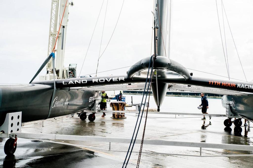 - Land Rover BAR launch of the first AC50, February 6, 2017 photo copyright Americas Cup Media www.americascup.com taken at  and featuring the  class