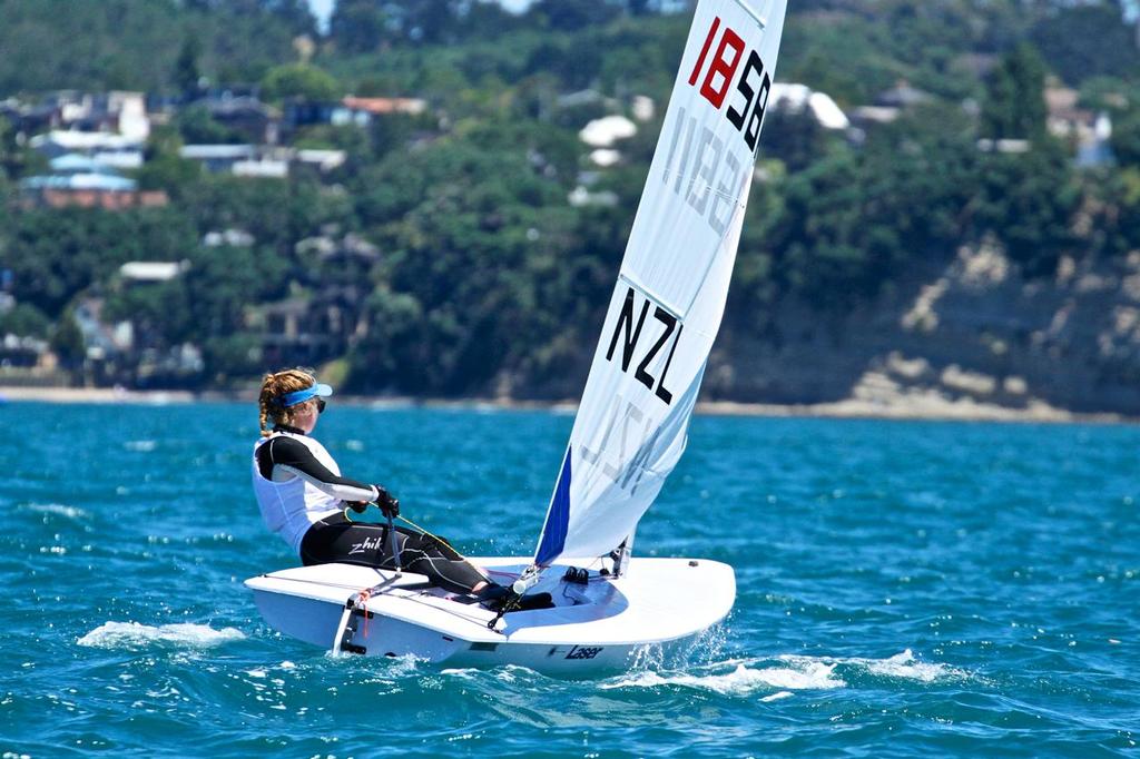 Laser Radial - Oceanbridge NZL Sailing Regatta - Day 1 photo copyright Richard Gladwell www.photosport.co.nz taken at  and featuring the  class
