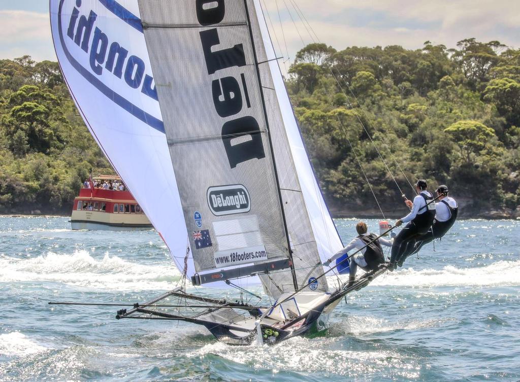 18ft skiffs - Race 2 Australian National titles - January 21, 2017 photo copyright Michael Chittenden  taken at  and featuring the  class