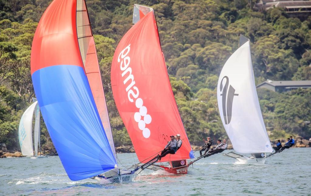 18ft skiffs - Race 2 Australian National titles - January 21, 2017 photo copyright Michael Chittenden  taken at  and featuring the  class